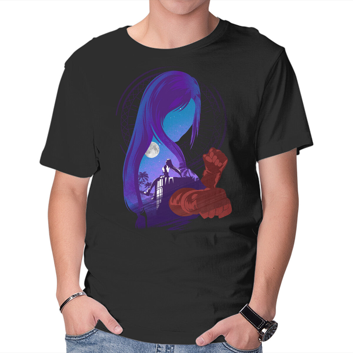 Unisex Crew Neck T-Shirt Childhood Friend Graphic Short Sleeve Casual Tee XL