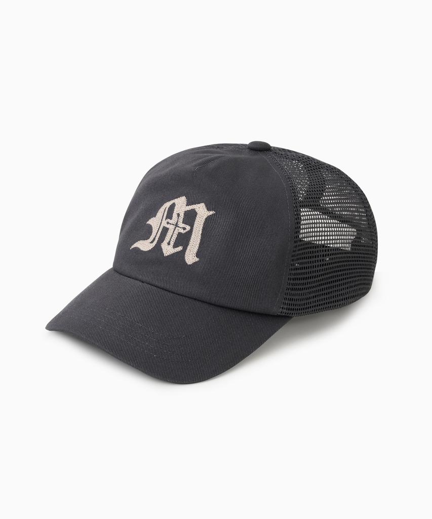 Mikael1991 Cross M Mesh Cap, Charcoal