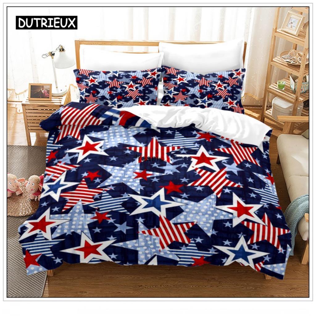 Colorful Star Sky Galaxy Bedding Set Scenery Space Duvet Cover Set Black Comforter Cover Milky Way Theme for Kids Teens Decor