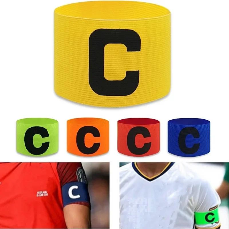 Bandă de fotbal de culoare strălucitoare Bandă magică reglabilă Bandă de căpitan Brațul de lider pentru meci de fotbal Accesorii pentru fotbal