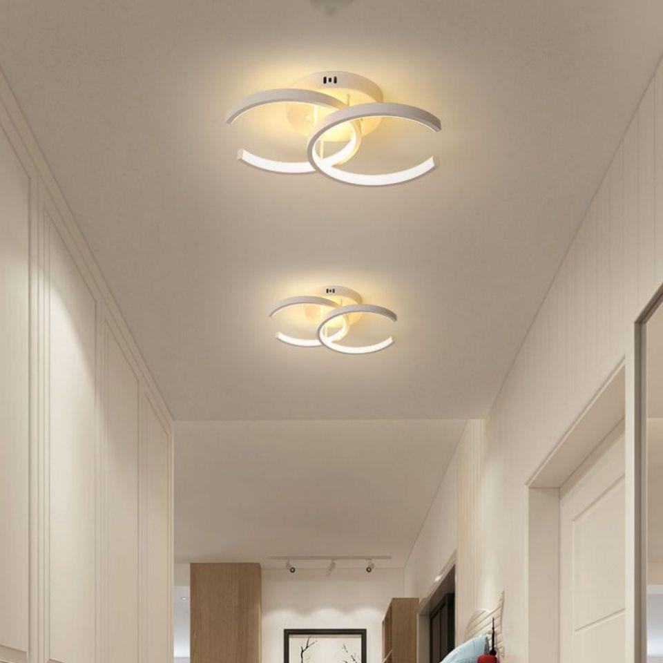 

Modern LED Ceiling Light for Hallway, Corridor, Living Room, or Entrance - Acrylic Design LED Three-Color Light (White, Warm, Neutral)