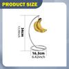 Banana Holder Stand Tree Hanger Modern Multipurpose Stable Decorative Bananas for