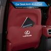 Car Seat Anti-Kick Pad Seatback Storage Protector Cover Accessories For Lexus UX250h RX450h CT200h RX400h NX300h RX350 RX300 GX4