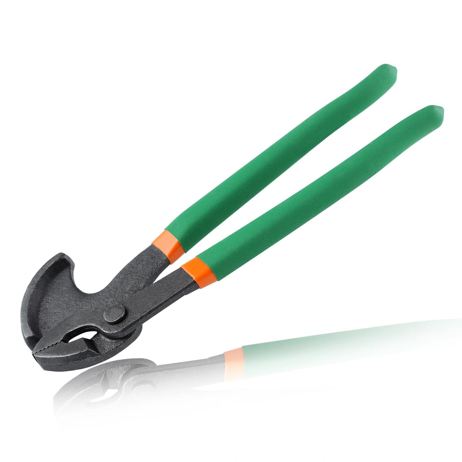 

LEONTOOL Nail Puller Pliers, Nail Puller Tool, Powerful Nail Puller, Professional Nail Puller Pliers, 275mm Overall Length, Serrated, High Carbon Stee