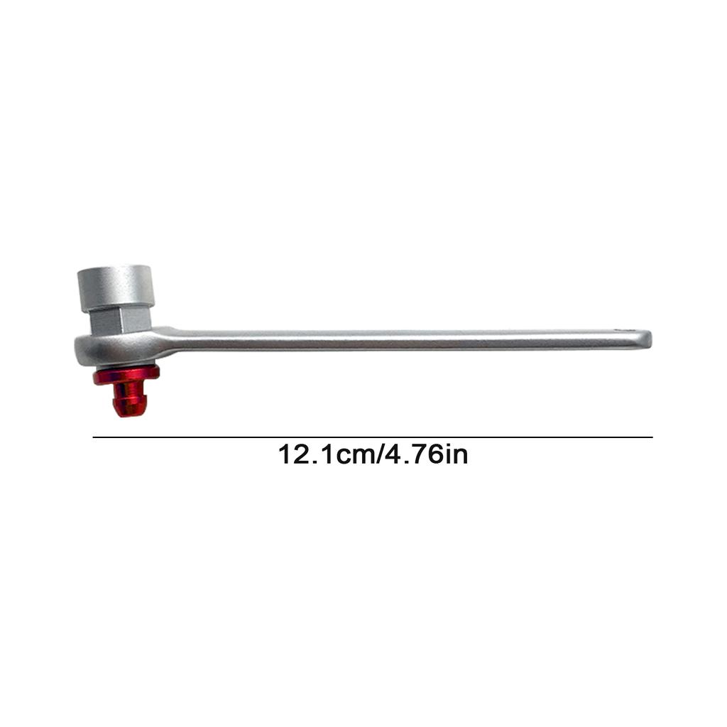Mini 11mm Brake Fluid Clutch- Bleeder 12 Point Wrench for Brake Bleeding & Hydraulic Clutch- Systems 12.1cm/4.8inches