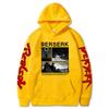 Japanese Anime Berserk Guts Print Manga Hoodie Fashion Autumn Winter Fleece Streetwear Tops