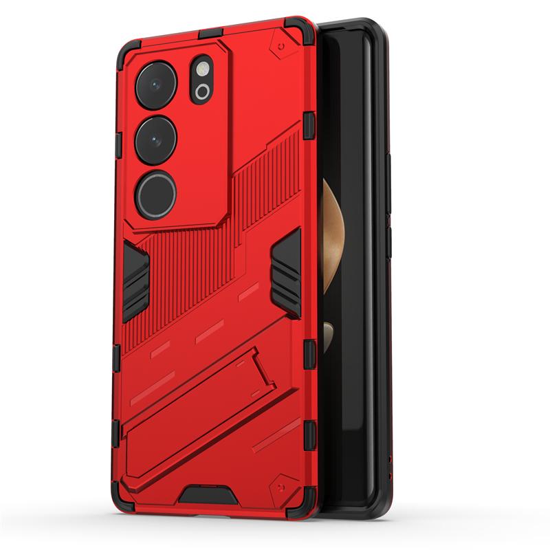 Für Vivo V29 Hülle Abdeckung Vivo V29 Capas Neu Stoßfest Objektivschützende Handy-Bumper Ständer Rückhalter Fundas Vivo V29 V 29