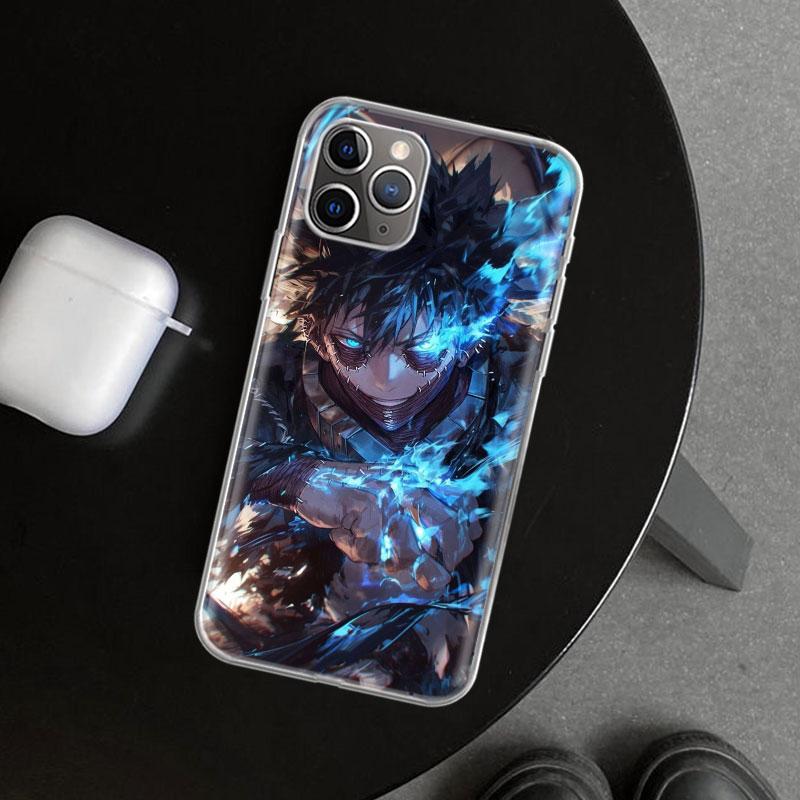 Dabi MHA My Hero A-Academy Phone Case Cover for iPhone 11 12 13 Mini 14 15 Plus 16 Pro Max 17 Air 7 8 + SE Art Customized Fundas