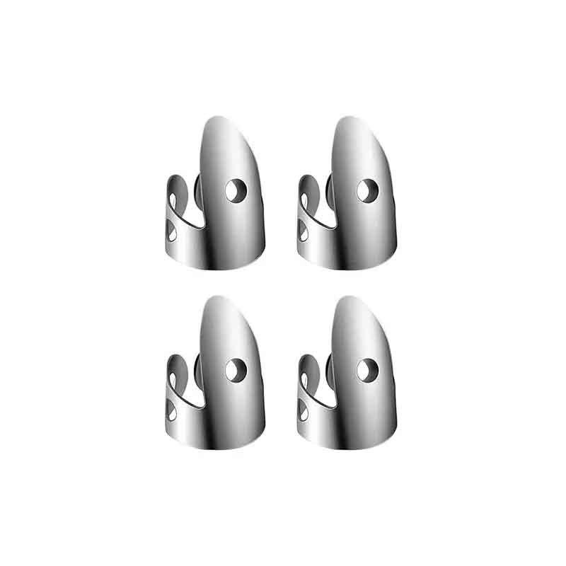 Metal Finger Cap Set  Guitar Index Finger Picks  Guitar Speed Picks  Guitar Finger Picks with Holes