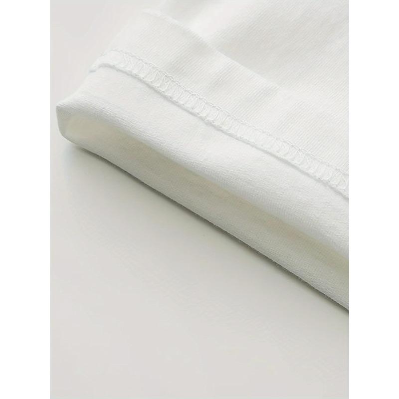 European Sizes Skull & Dice Playing Cards Graphic Tee -Casual Men's T-Shirt with Round Neck