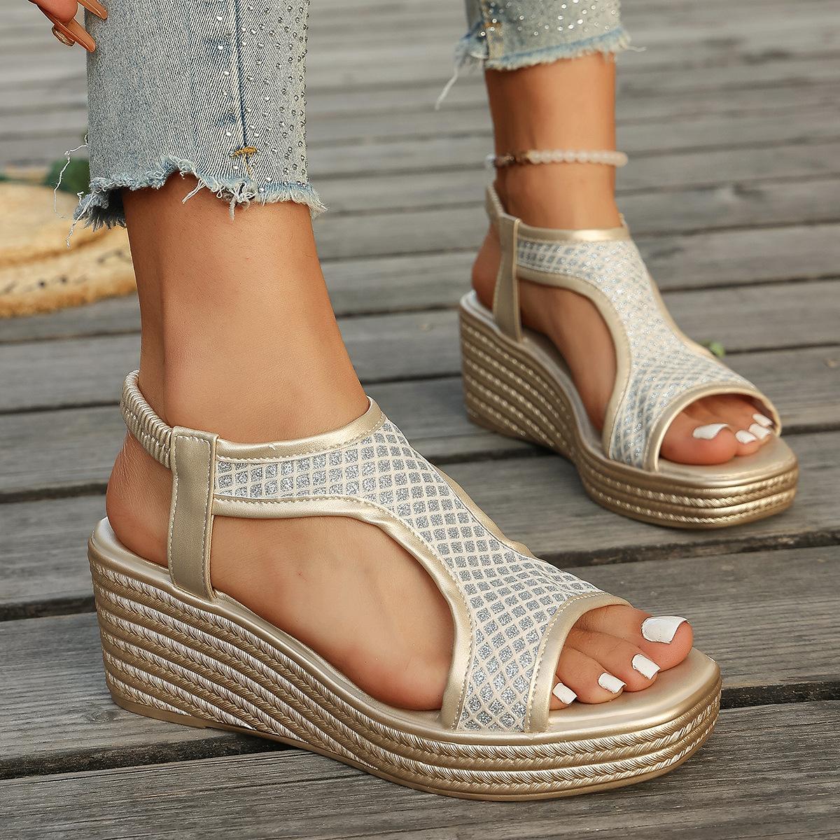 

Pegged Heels Women s Shoes Casual Shoes Platform Shoes Sandals Flip-flops 43
