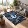 Brighton & Hove Albion Football Print Crystal Velvet Rug, Comfortable Water Absorbent Non Slip Indoor Floor Carpet