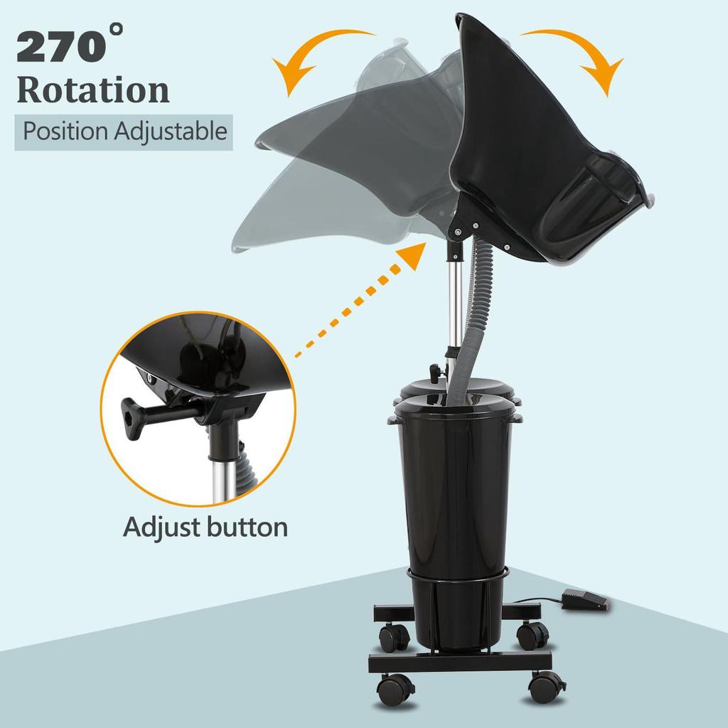Adjustable Portable Salon Wash Basin for Hairdressing
