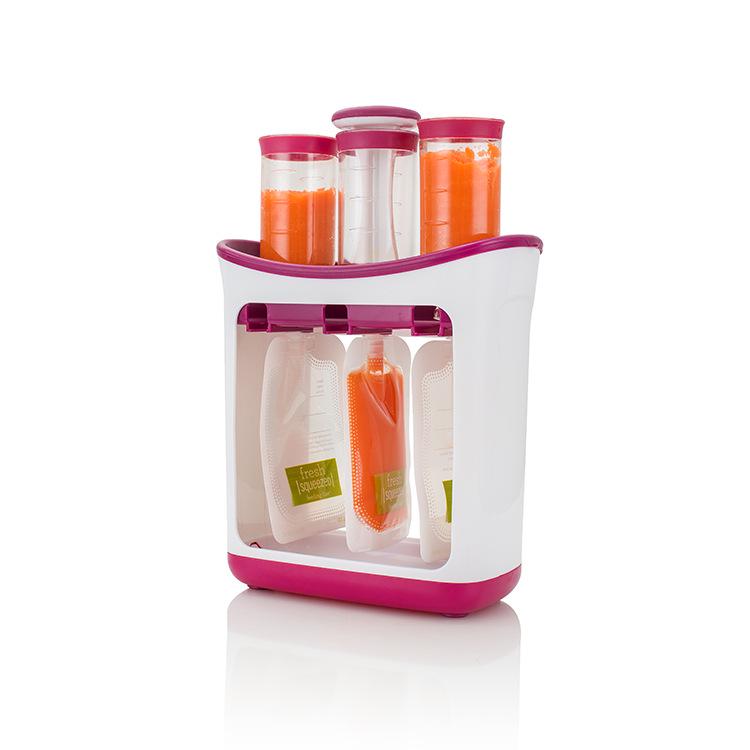 Portable Baby Food Fruit Puree Squeezer and Juicer