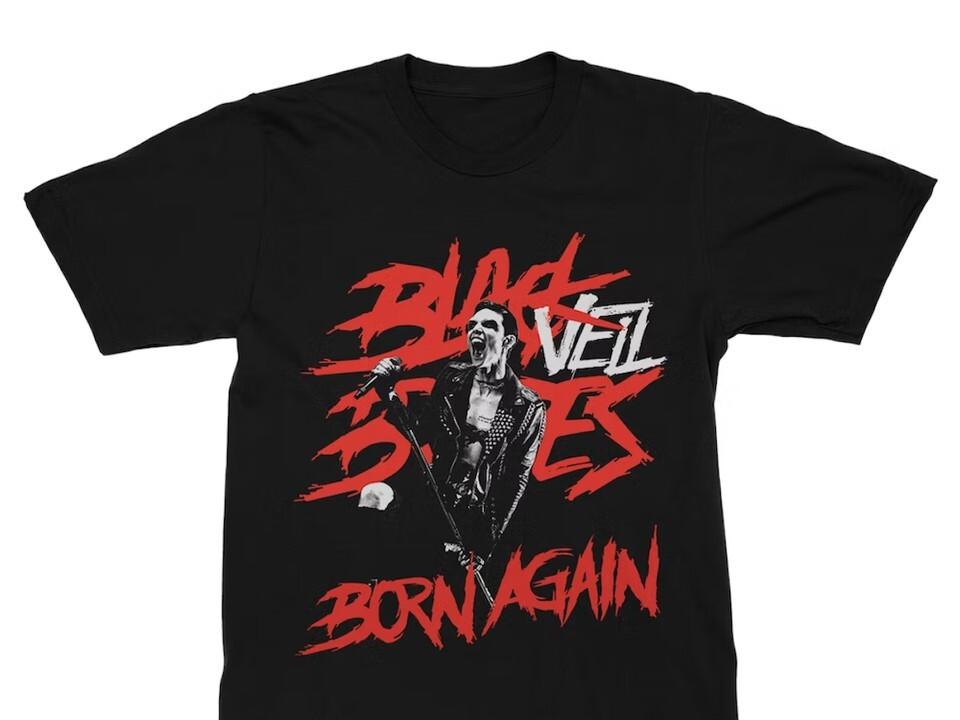 Black Veil Brides Born Again Shirt Short Sleeve Black Unisex