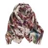 Winter Printed Scarf for Women Imitation Cashmere Warm and Cold  Proof Scarf Fresh and Sweet Shawl Korean Style Scarf