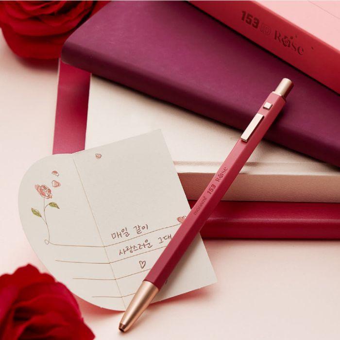 Monami 153 ID Rose Ballpoint Pen Gift Set