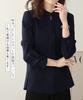Yino Chiffon Skipper Shirt Elegant and Long Fall Women's Blouse, Classy, Flattering, Slimming, Sleeve, Stylish, Feminine, Gentle, Attractive, Casual,