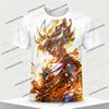 2026New Dragon Ball Z Anime Kids T-shirt Adult Men/Women Goku 3D