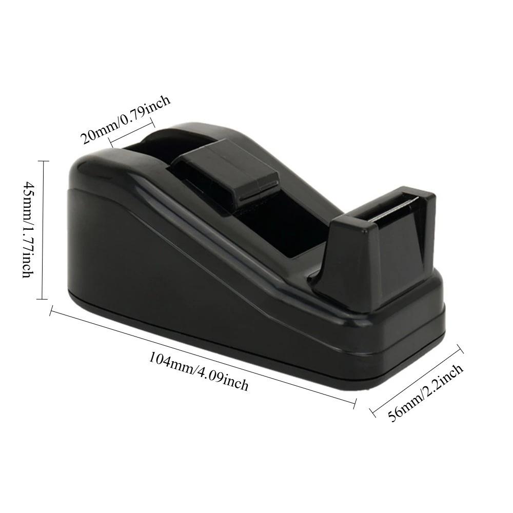 2PCS Anti Slip Base Desktop Tape Dispenser Tape Cutter for Home Office School Classroom Stationery Supplies Tape Dispenser