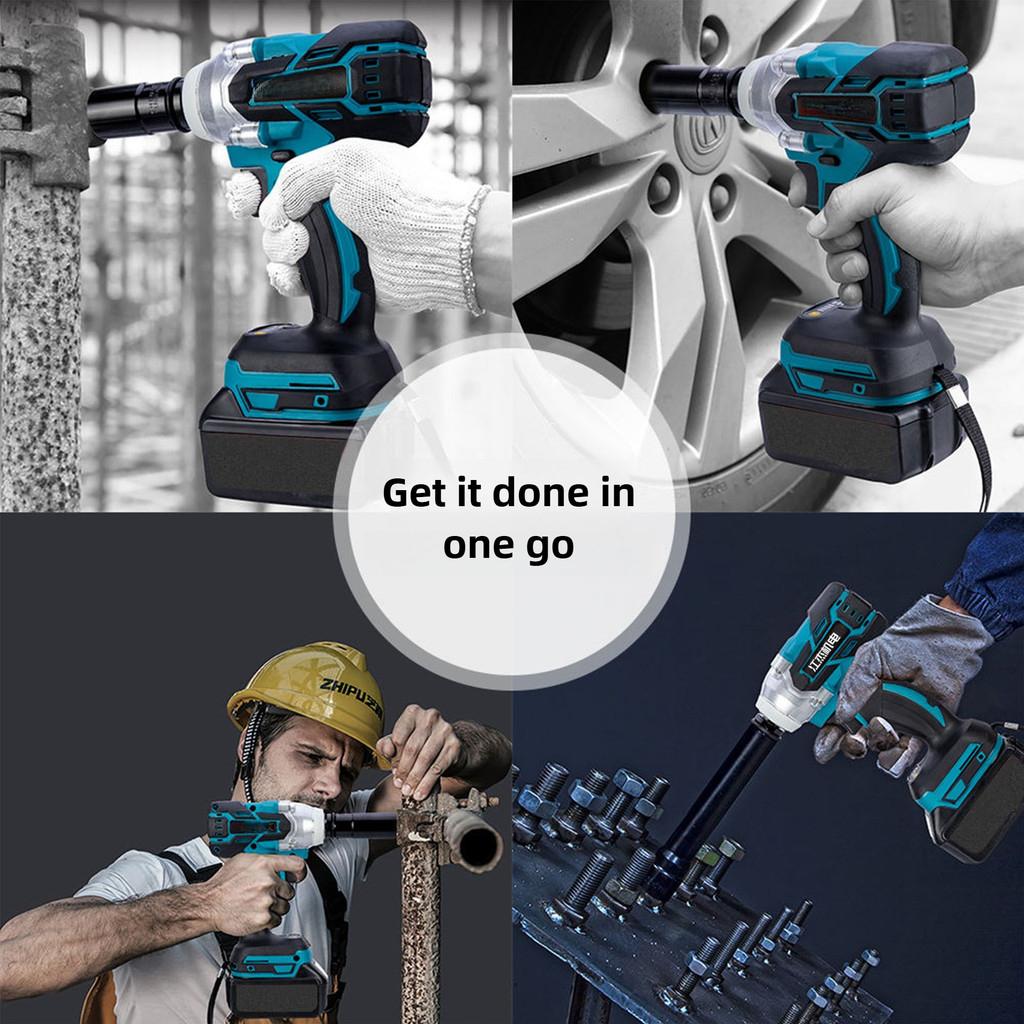 handheld Brushless Screwdriver Stepless Speed Regulation Drilling Power Tools Small Portable Impact Electric Wrench