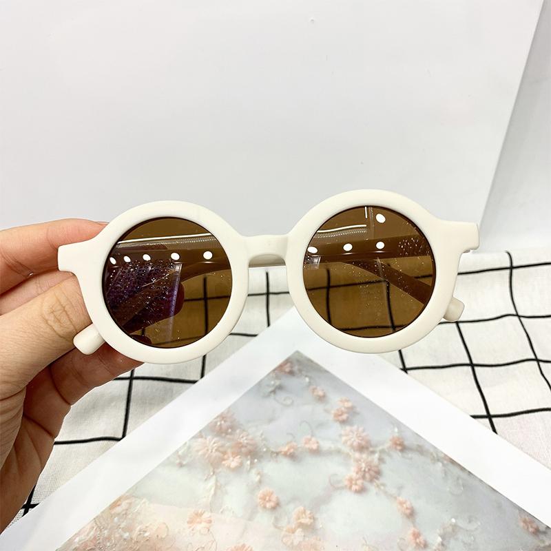 2-8 Years Kids Cute Round Sunglasses for Baby Girls Boys Children Sun Glasses Outdoors UV400 Protection Candy Color De Sol Gafas