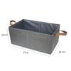 3pcs Upgraded Cationic Storage Box with Steel Frame Fabric Storage Box Foldable Storage Box Clothes Storage Box