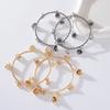 2 Stück Vintage Glocken Charms Armband Elegantes Multi-Drop Ornament Armreif Böhmischer Stil Armbänder Geschenke
