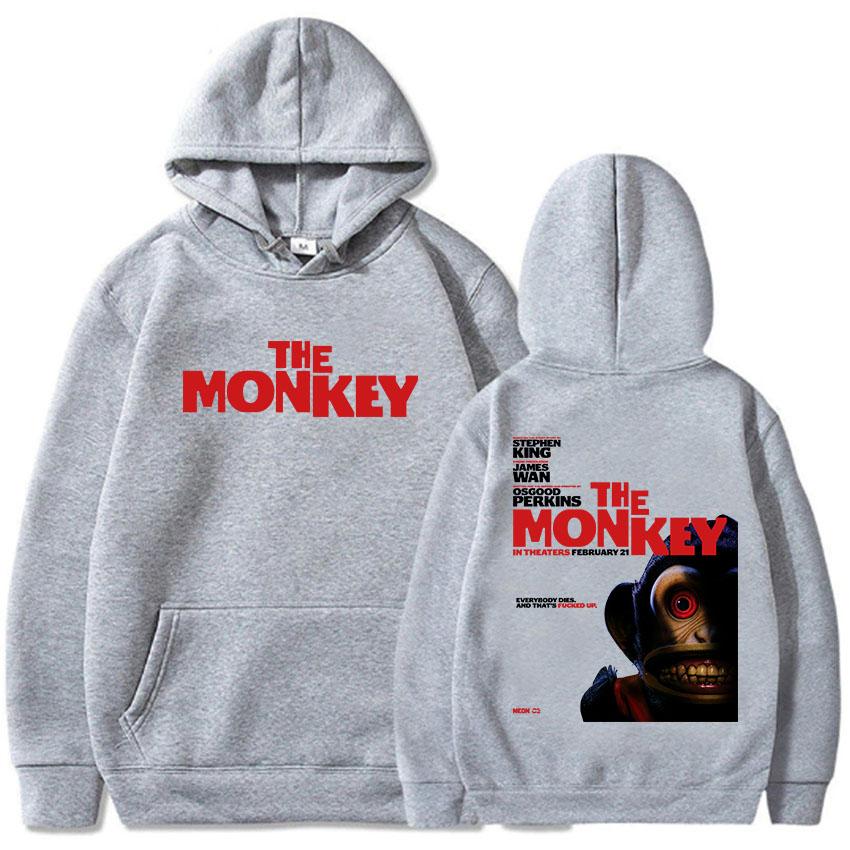Mikiny s kapucí The Monkey Movie Mikiny s kapucí Dámské Pánské Mikiny Streetwear Dlouhý rukáv Moletom Feminino Sudaderas Oblečení