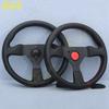 JDM 12.5inch 315mm Microfiber Leather Steering Wheel Red Stitching Racing Sports Steering Wheel