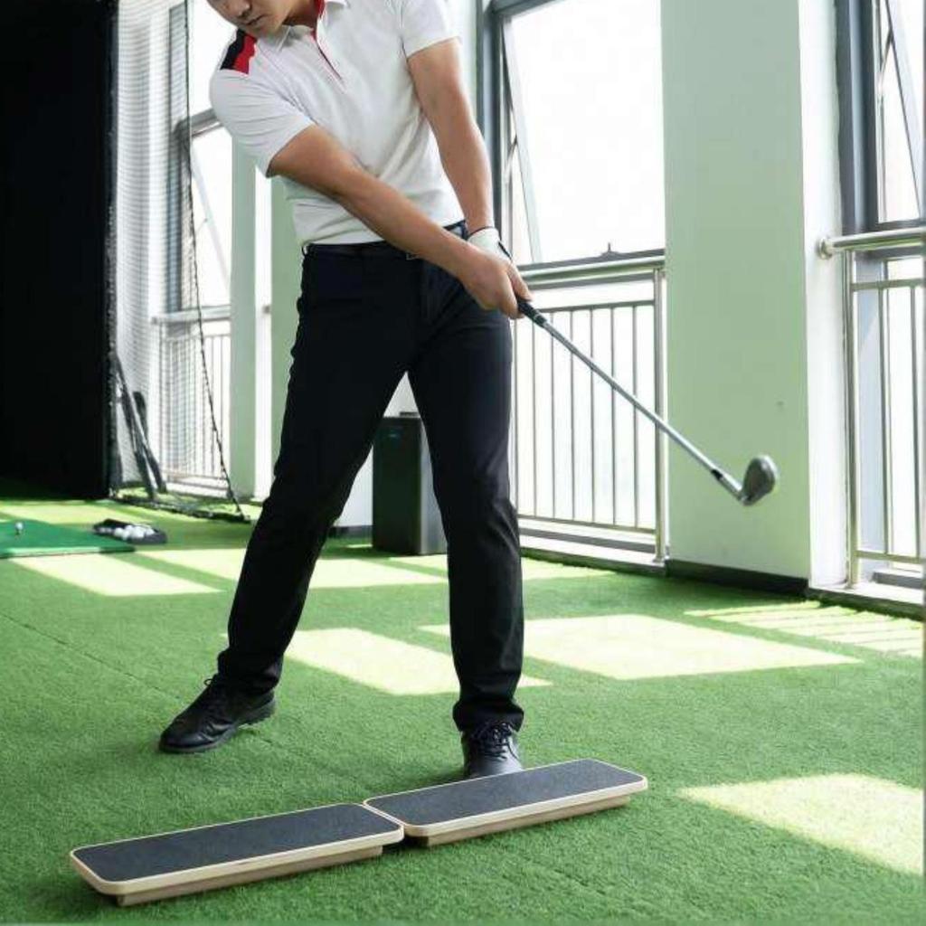 Golf Weight Transfer Board Portable Teaching Tool Compact for Beginners, Coaches