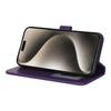 For iPhone 15 Pro Stand Case Shockproof Leather Wallet Phone Cover