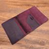 Retro A5/A6 Crazy Horse Cowhide Book Cover with Card Slots - Portable Diary & Travel Binder