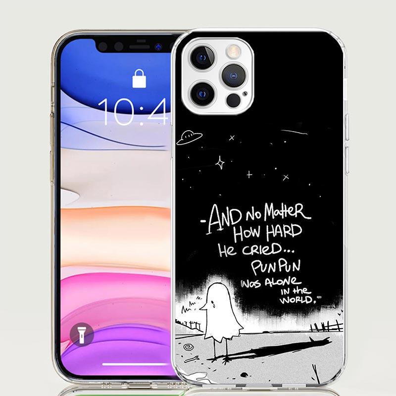 Oyasumi Punpun Phone Case For iPhone 17 Air 16 15 Plus 11 14 Pro Max 13 Mini 12 7 8 + SE Pattern Art Customized Cover 17 Air 16