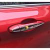 For BMW X1 X2 X5 X6 F39 F48 F49 F15 F16 F85 F86 Car Exterior Door Handle Cover Trim Chrome Carbon Fiber Sticker