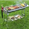 FNZY Portable Stainless Steel Foldable BBQ Grill