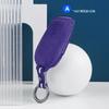 Car Key Case Cover Shell Fob for Ferrari 488 Roma SF90 F8 Protofino 812 458 F430 4 Buttons Car Remote Keychain Accessories MQ1