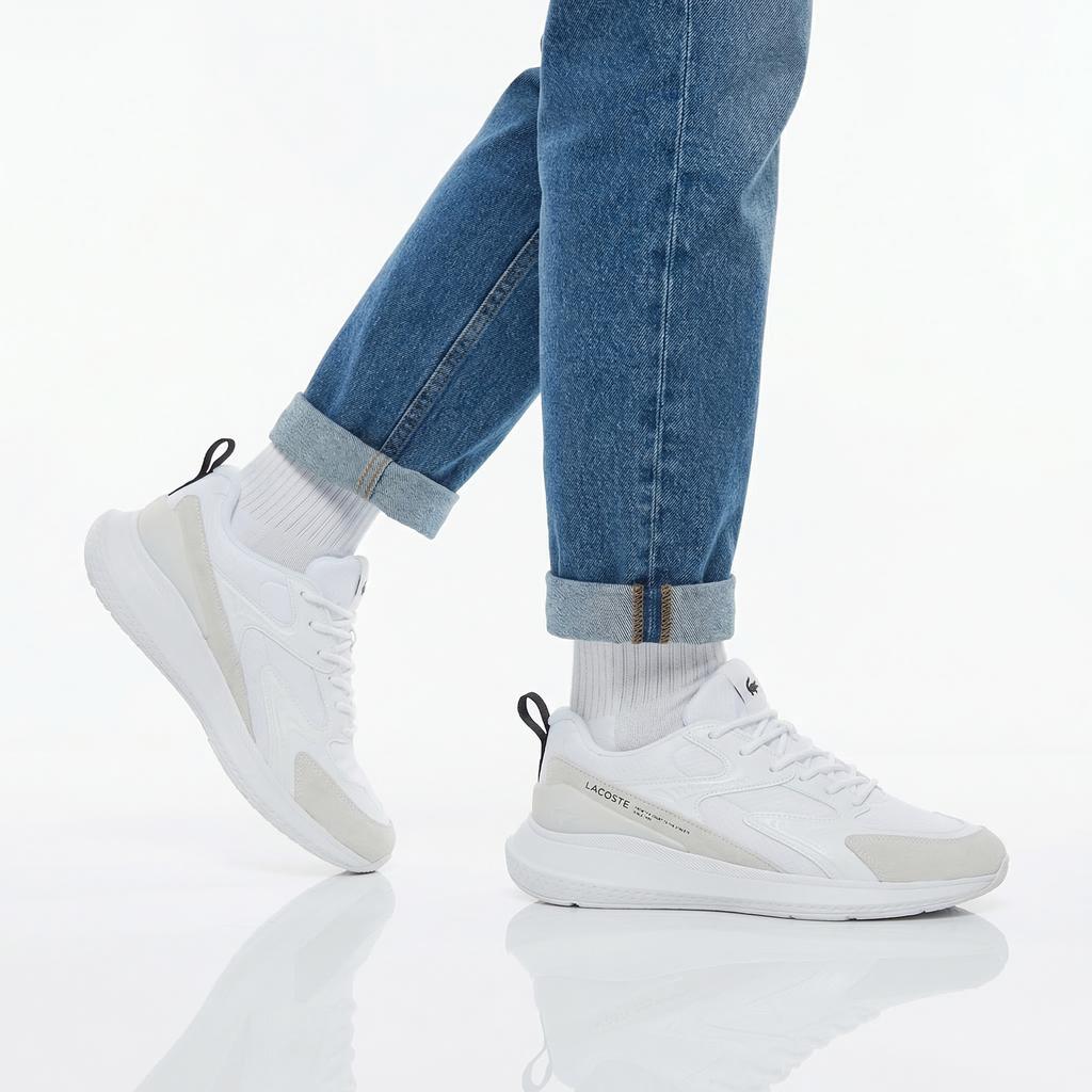 Lacoste L003 EVO 124 - Men's Sneakers Shoes White 747SMA012121G ORIGINAL
