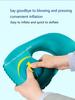 Flocking Inflatable Neck Pillow Portable Pillow Can Be Stored Self Filled Suitable For Outdoor Travel Camping Hiking