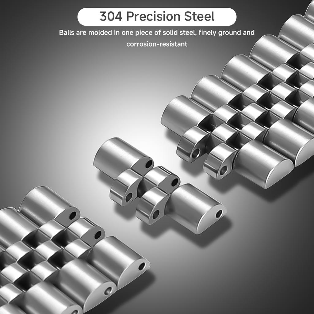 ONEMetal Band for Samsung Galaxy Watch Ultra Strap 47mm Bracelet Coorea for Samsung Galaxy Watch 8 44 40mm/8 Classic 46mm WatchbandMN