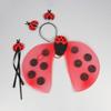 Lady Bugs Costume Star Wands Ladybird Wing Headbands Tutus for Dress Up Pretend Play Birthday Halloween Party Cosplays