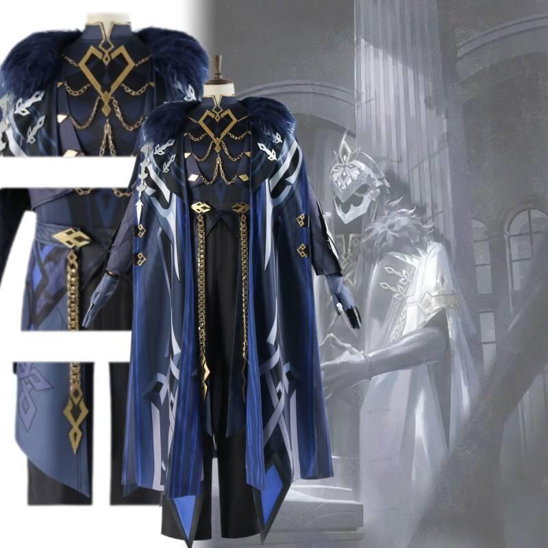 The Genshin Cosplay Captain Capitano Costume Halloween Carnival Costume Suit