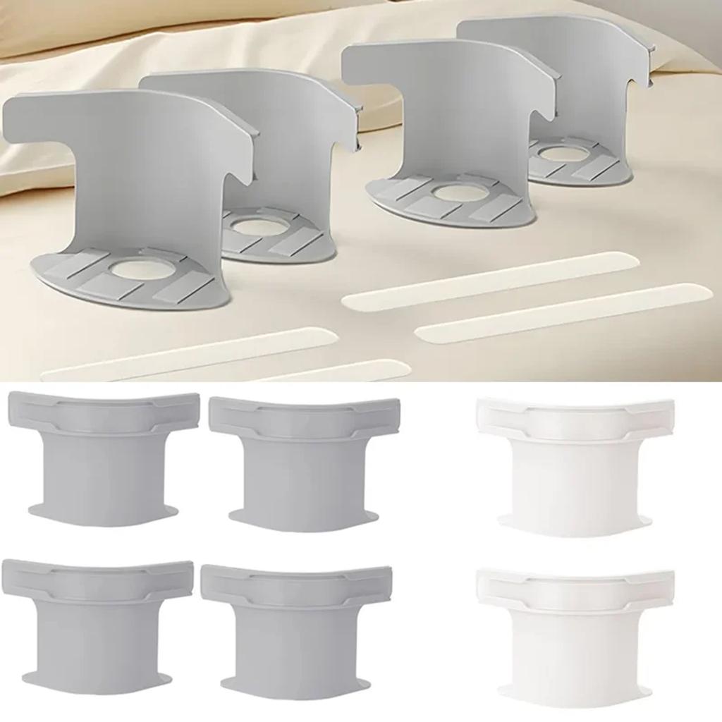 Universal Bedsheet Corner Tightener Clips Invisible Bedspread Secure Holder Non-Slip Sheet Holders Secure Bed Sheets