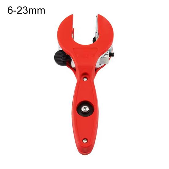 Ratcheting Tubing Cutter Compact Size Pipe Cutter with Replaceable Steel Blades DIY Pipe Cutting Tool Portable Ratchet Cutter