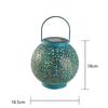 Kolip Outdoor Solar Hanging Lantern Lights, Auto On/Off Waterproof Metal LED Solar Powered Garden Lamp For Patio Backyard