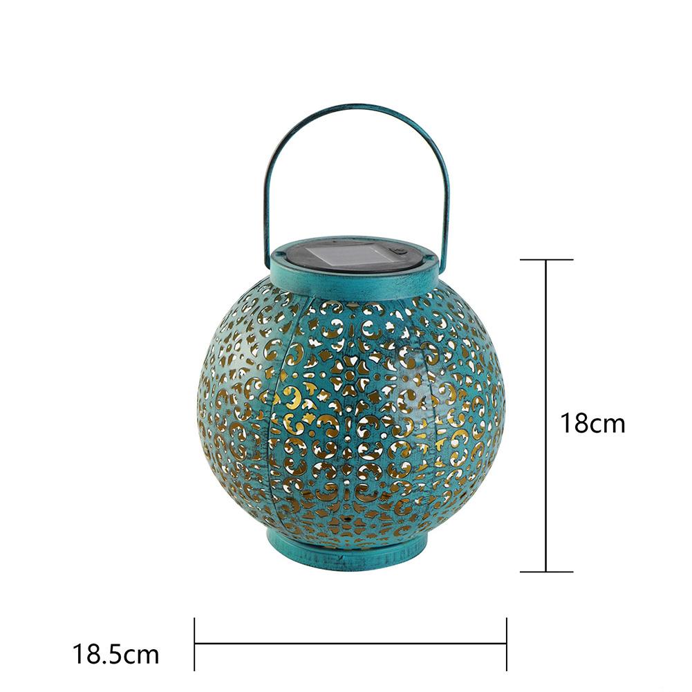 Kolip Outdoor Solar Hanging Lantern Lights, Auto On/Off Waterproof Metal LED Solar Powered Garden Lamp For Patio Backyard