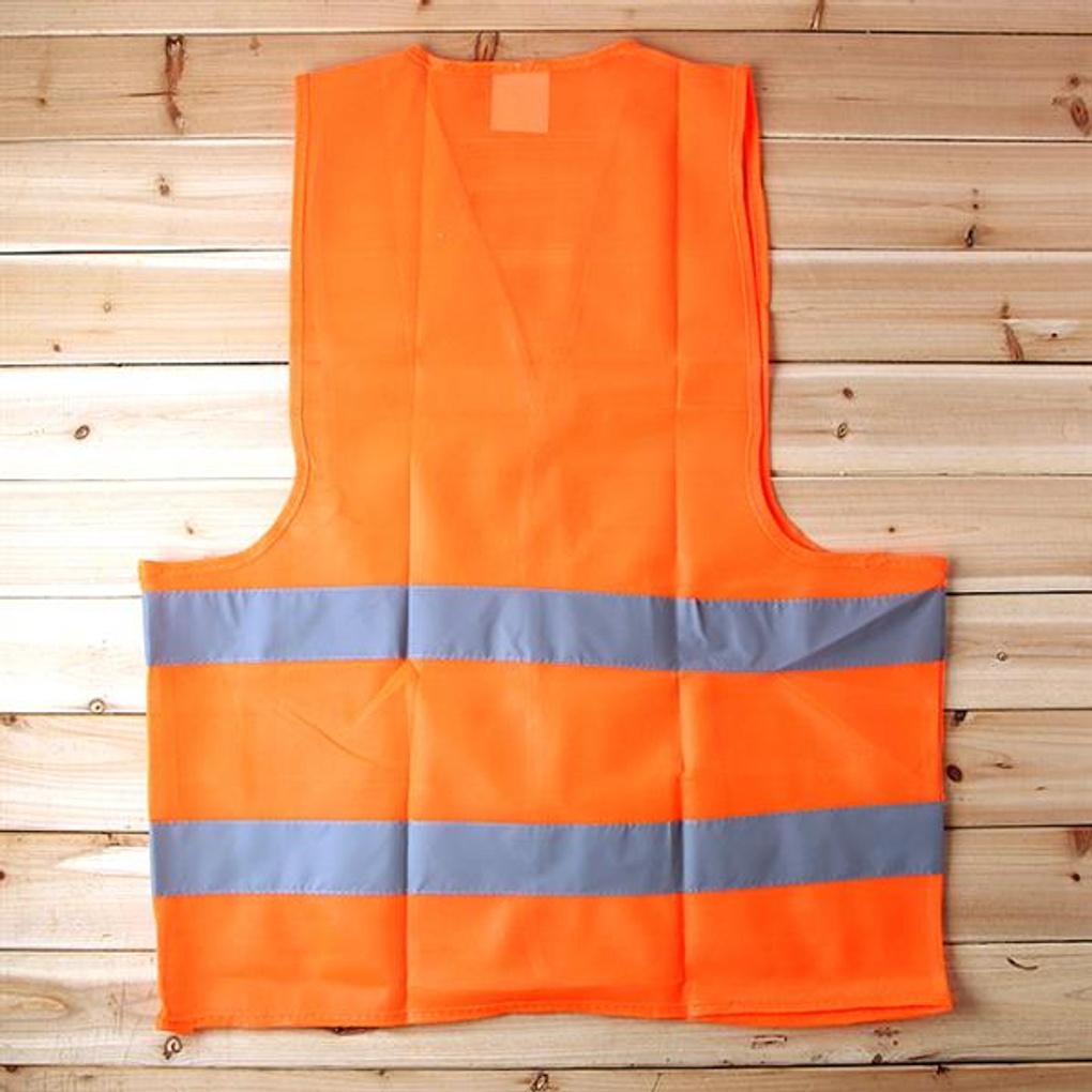 Oranžová fluorescenční bezpečnostní pracovní oděv/prevence úrazů bezpečnostní vesta bezpečnostní oblečení