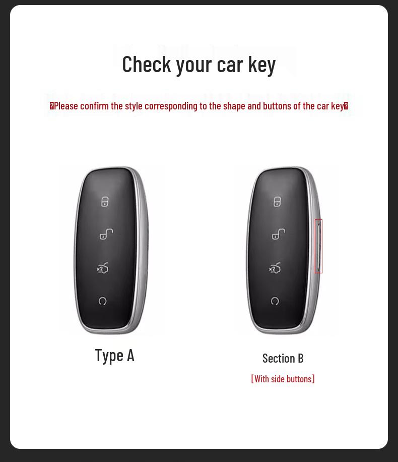 Denza D9 Suede Key Cases for N7/N8/X 2023 - Best-Seller, Dropshipping Available