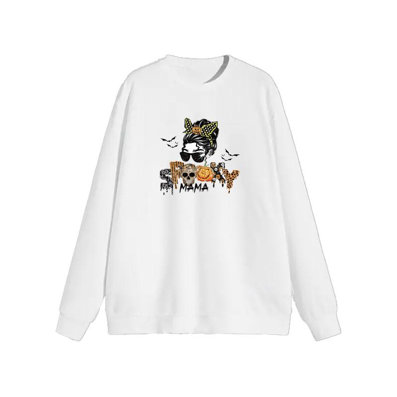 Thermal Sticker On Clothes Girl Spooky Patches A-Level Washable Diy Hoodies Tops Vinyl Thermal Press Iron-On Transfer Clothes