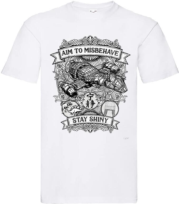 film movie novelty horror halloween funny t shirt for firefly serenity fans S